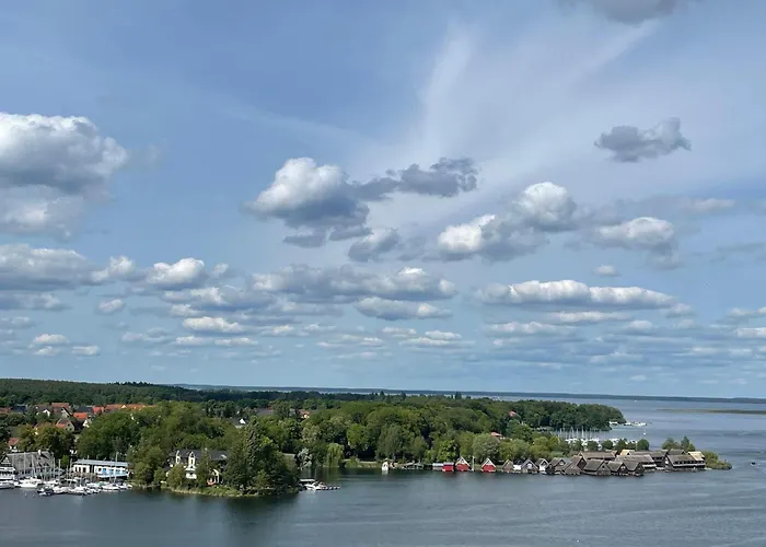 Mueritz-ferienhaus-wiesenblick-|-garten-sauna-kamin-und-boot-|-200-meter-zur-mueritz Holiday home